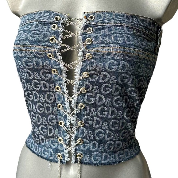 D&G Custom Corset Top - Picture 1 of 5